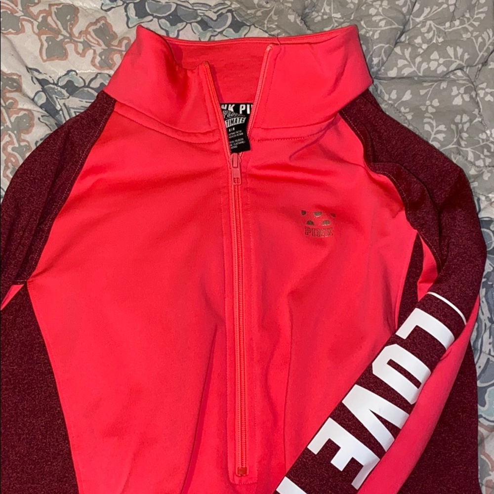 victoria secret pink athletic jacket